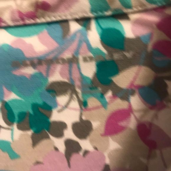 Allison Daley Floral Zip Up Jacket Size Large - Picture 3 of 4